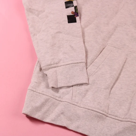 Vans Tangled Pressed Floral Hoodie, Size Womens L Oatmeal Cottage Core Vibes - Picture 7 of 8